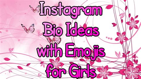 Instagram Bio Ideas with Emojis for Girls | Regular-quotes - Inspiring ...