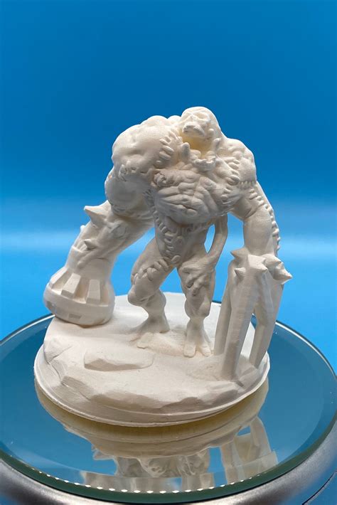 Flesh Golem Primed 3D Printed Miniature Model for - Etsy