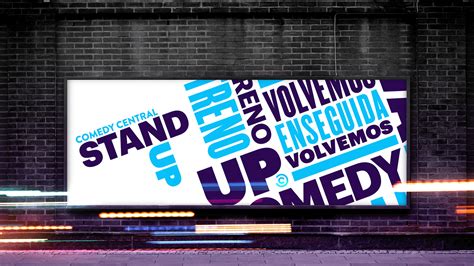 STAND UP - COMEDY CENTRAL on Behance