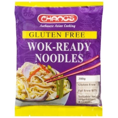 Chang's Wok Ready Noodles 200g gluten free fructose friendly