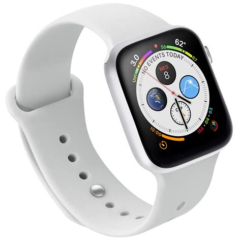 Silicone Apple Watch Band - White (38/40mm) | Hypercel