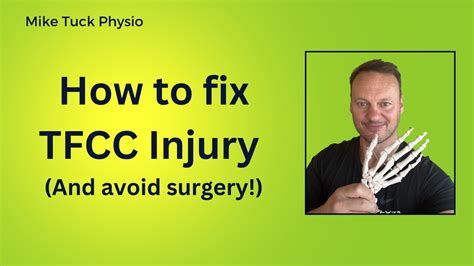 TFCC - Heal Your Injury And Avoid Surgery!