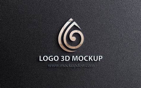 Free 3d logo mockup - vilasia