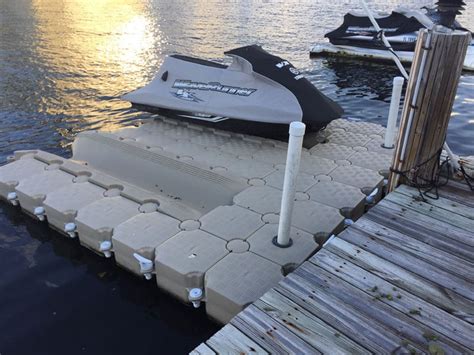 Jet Ski Floating Dock Photos & Videos - Candock Miami