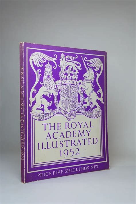 The Royal Academy Illustrated 1952 | Andmeister Books