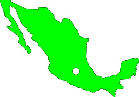 Mexico Map - Openclipart