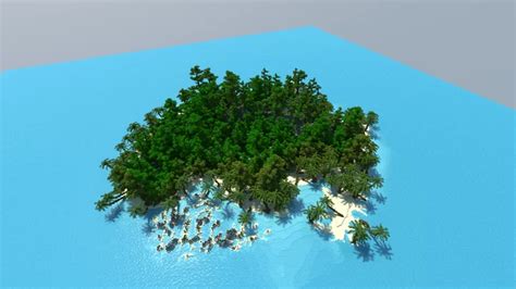 Tropical Island [Download] Minecraft Map