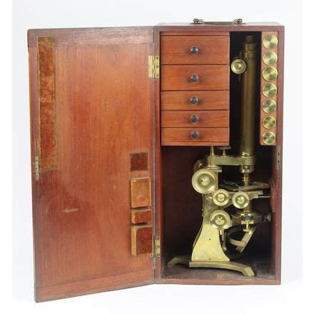 Antique monocular microscope in fitted case | Clars Auction Gallery | Monocular, Antiques ...