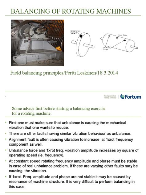 Balancing of Rotating Machines | PDF | Mass | Turbine