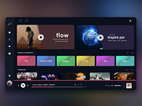 Deezer App redesign by Luca Deguin on Dribbble