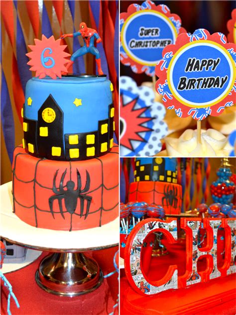 Amazing Spiderman Inspired Birthday Party Ideas - Party Ideas | Party ...