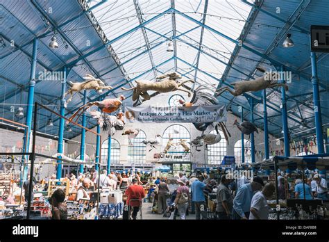 The market hall in Abergavenny Stock Photo - Alamy