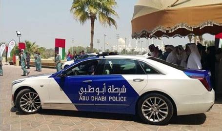 Abu Dhabi Police campaign to promote the new cars