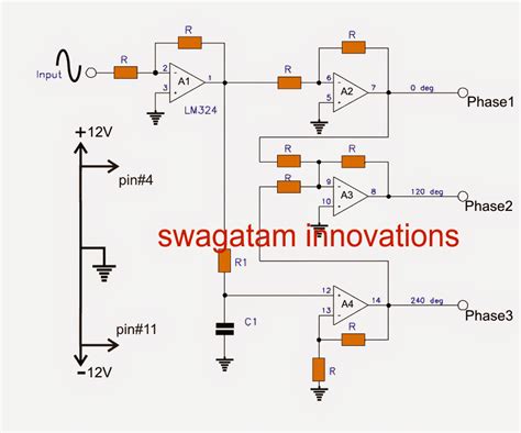 60 Hz Sine Wave Generator Circuit Diagram - Circuit Diagram