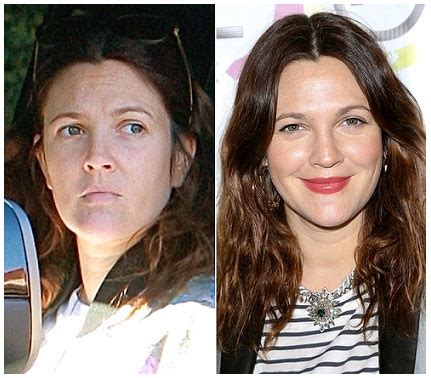 10 Pictures of Drew Barrymore without Makeup