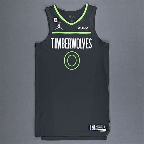 D'Angelo Russell - Minnesota Timberwolves - Game-Worn Statement Edition ...