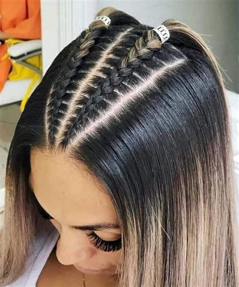 Peinados Con Trenzas Pegadas Al Cuero Cabelludo