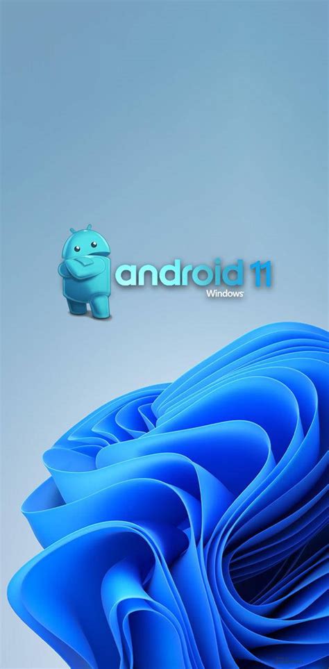 Download Android 11 Light Blue Background Wallpaper | Wallpapers.com