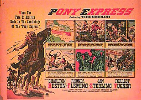 Pony Express 1953 U.S. Herald - Posteritati Movie Poster Gallery