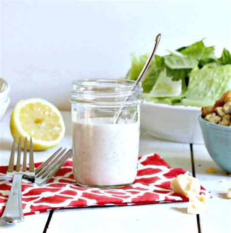 Creamy Caesar Salad Dressing - Beyond The Chicken Coop