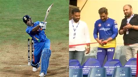 Watch: Dhoni inaugurates 2011 WC memorial at Wankhede where iconic 6 ...