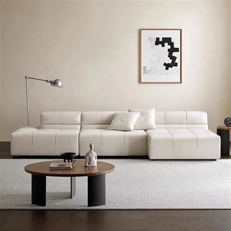 Modern Sofa Set Furniture Luxury Cream Tufty Modular Couch Sofa For ...