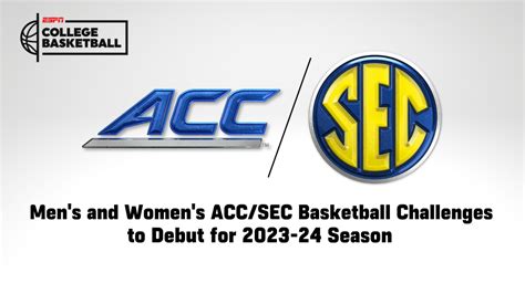 2023 ACC/SEC Men's Basketball Challenge Score Updates