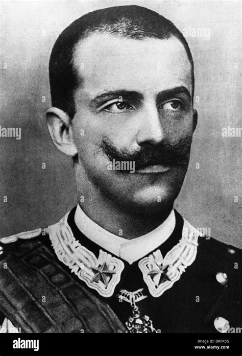 King Victor Emmanuel III of Italy Stock Photo - Alamy