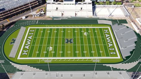 Renderings released for Ching stadium, home for UH football games ...