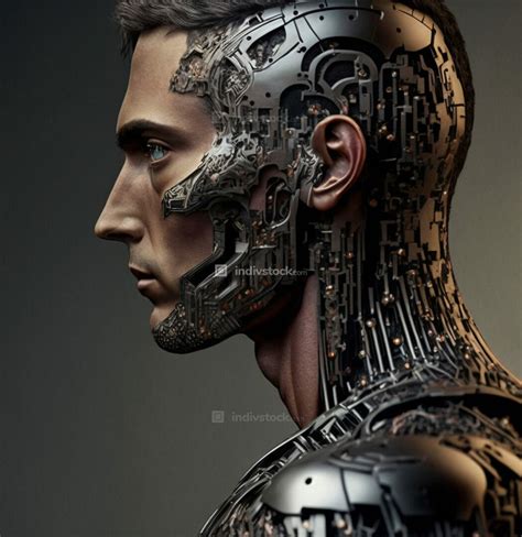 Real Half Human Half Robot