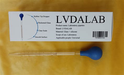 LVDALAB Laboratory pipettes glue tip burette graduated pipette burette – FUN Store