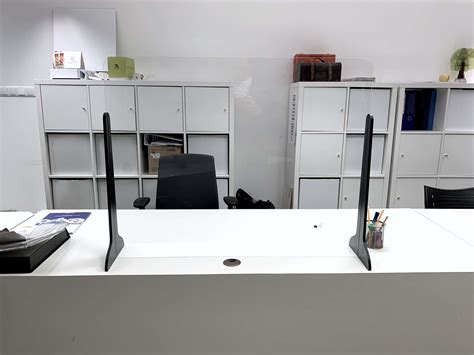 Acrylic Office Tabletop Desk Divider Panels UK | Shield, Barrier UK