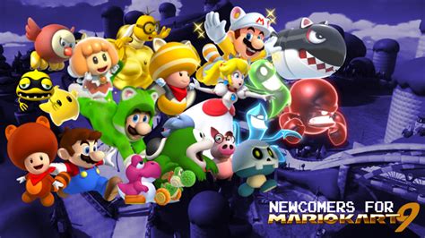 Mario Kart 9 Newcomers?! by KingBilly97 on DeviantArt