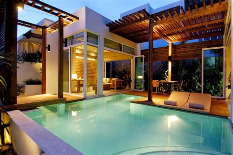 Desain Rumah Minimalis 2 Lantai Dengan Kolam Renang - Gambar Foto ...