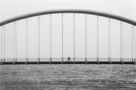 Free Images : water, outdoor, black and white, architecture, bridge ...