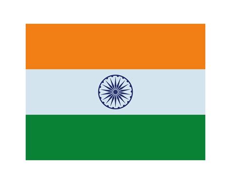 bandera de india composición de dibujos animados 1595894 Vector en Vecteezy