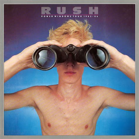 Rush: Power Windows - Tour Book Artwork and Photographs