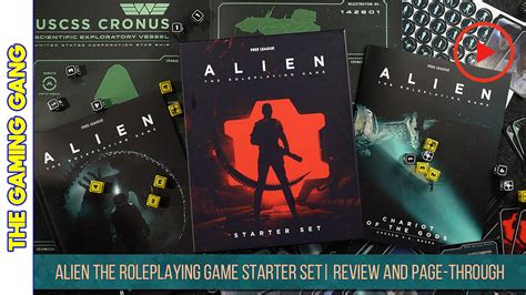 Alien - The Roleplaying Game Starter Set | Review and Page-Through - The Gaming Gang