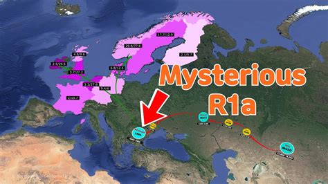 Y-DNA Haplogroup R1a-L664 to North Sea and Scandinavia - YouTube