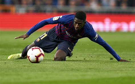 Barcelona: Ousmane Dembele could miss Lyon game with hamstring injury