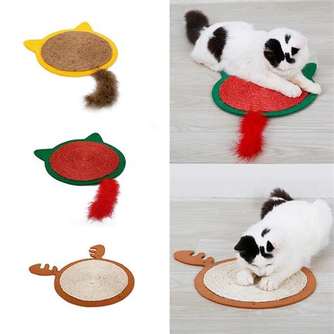 Pet Cat Scratch Mat Kitten Scratch Board For Cat to Scratch Sleep Toy | eBay