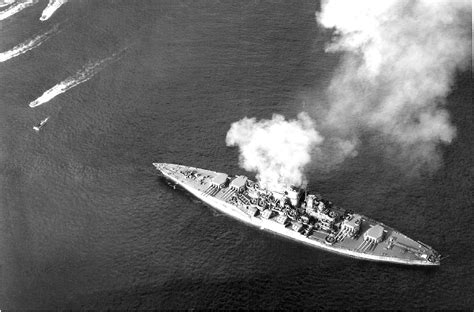 USS Tennessee BB-43 Supporting beach landings, possibly at Iwo Jima 1945 [2493 x 1644] : WarshipPorn