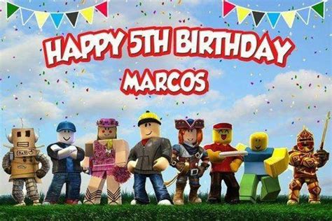 Pin en Roblox cumpleaños.Fiestas Roblox