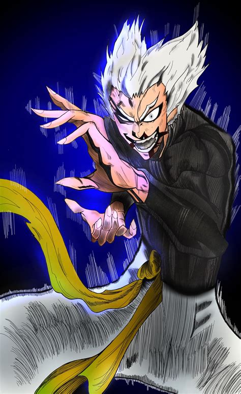 Garou fan art by me! : OnePunchMan