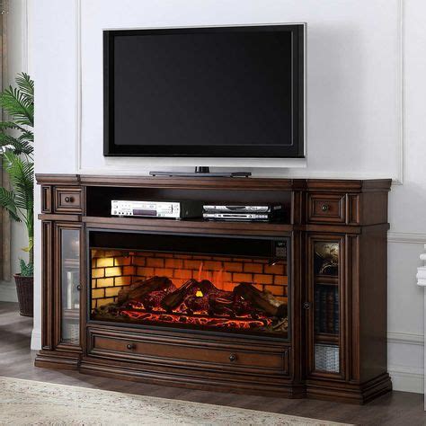 Klamath 75" Fireplace Mantle | Fireplace mantle, Fireplace console, Tv console with fireplace