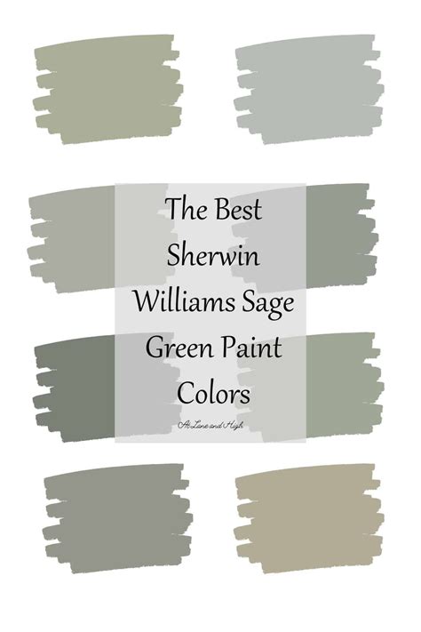 The 8 Best Sherwin Williams Sage Green Paint Colors | Sage green paint ...