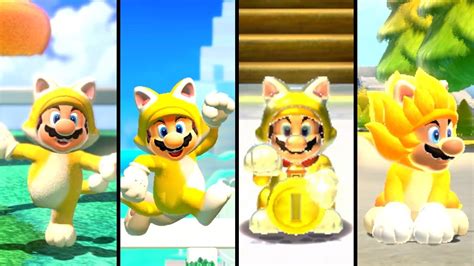 Evolution of Cat Suit in Super Mario Series (2013-2022) - YouTube