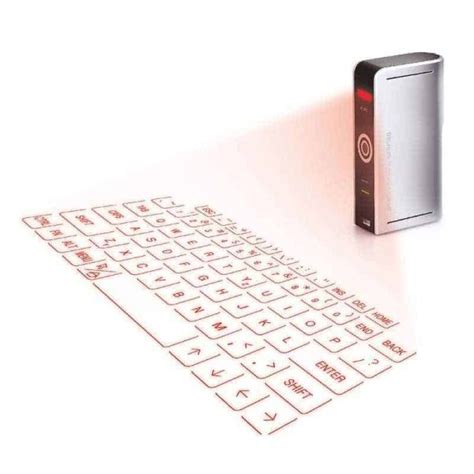 4-in-1 Virtual Laser Projection Keyboard Mouse + Speaker + Power Bank