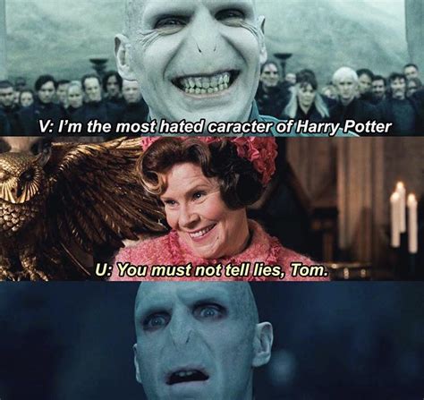 Umbridge seriously scared me more than Voldemort : r/HarryPotterMemes