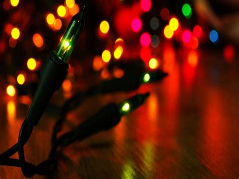 Christmas Lights - Wallpaper, High Definition, High Quality, Widescreen